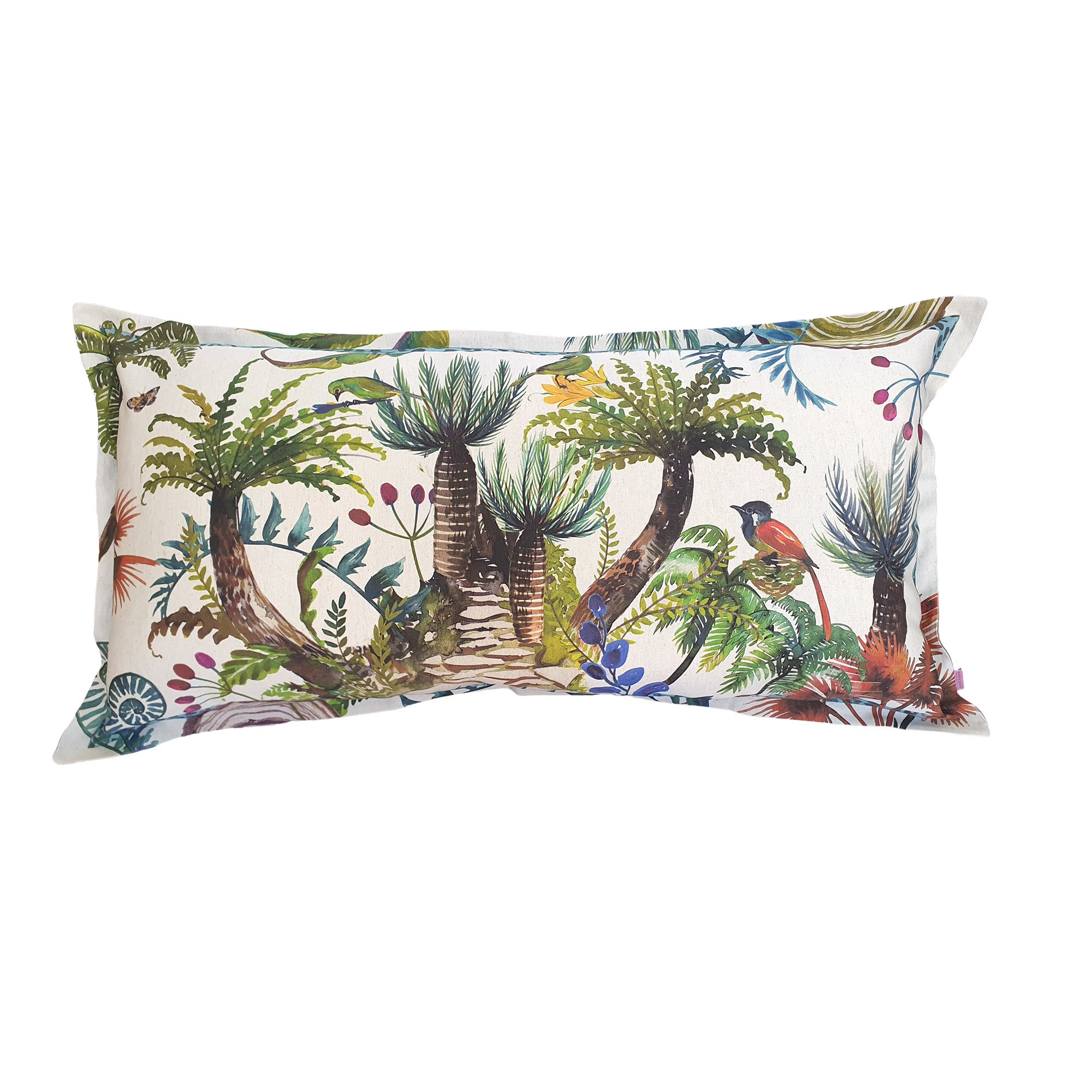 Cycad Cushion Cover, Large, Cotton- Linen Blend